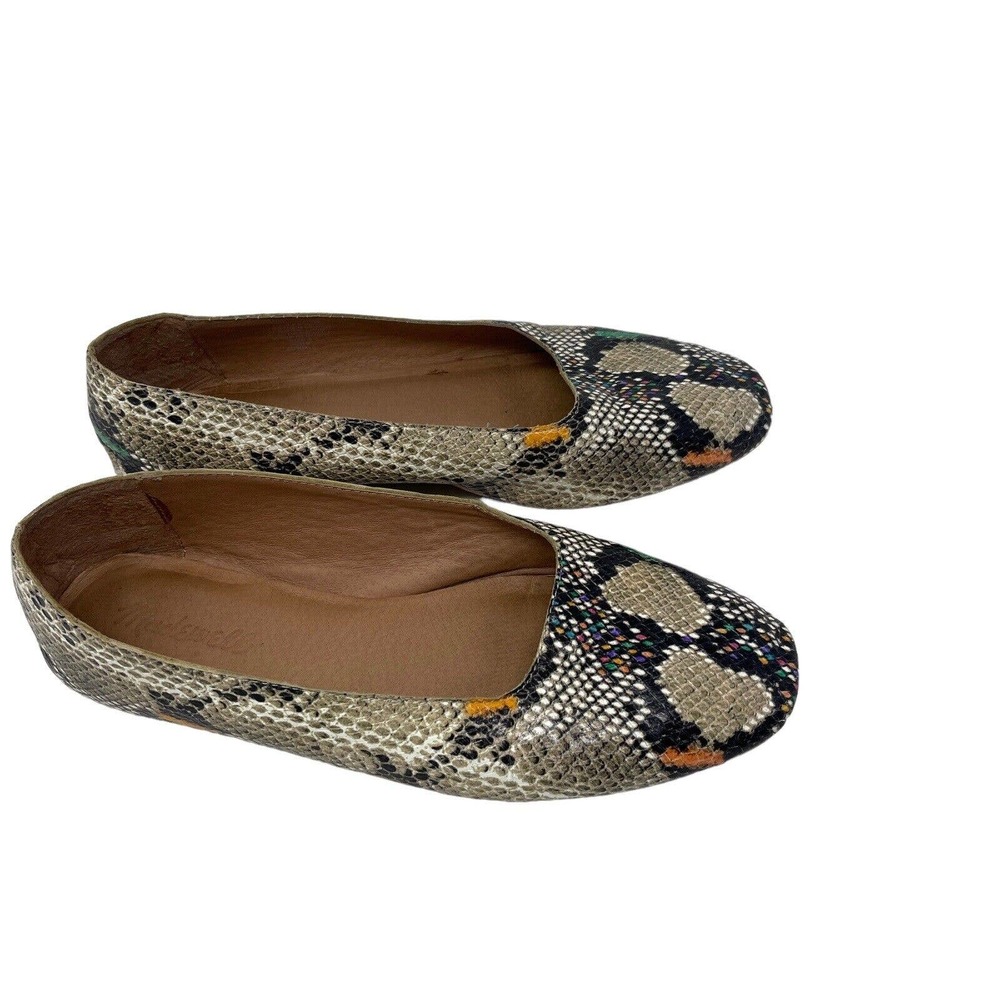 Madewell Snakeskin Pattern Flats - image 2